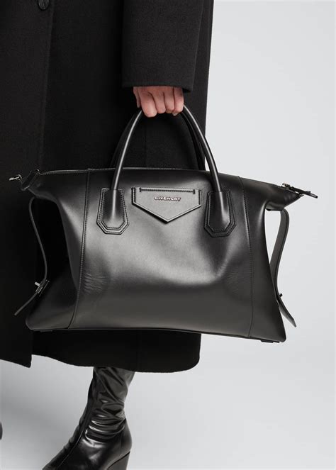 givenchy antigona blue grey|Givenchy antigona soft bag.